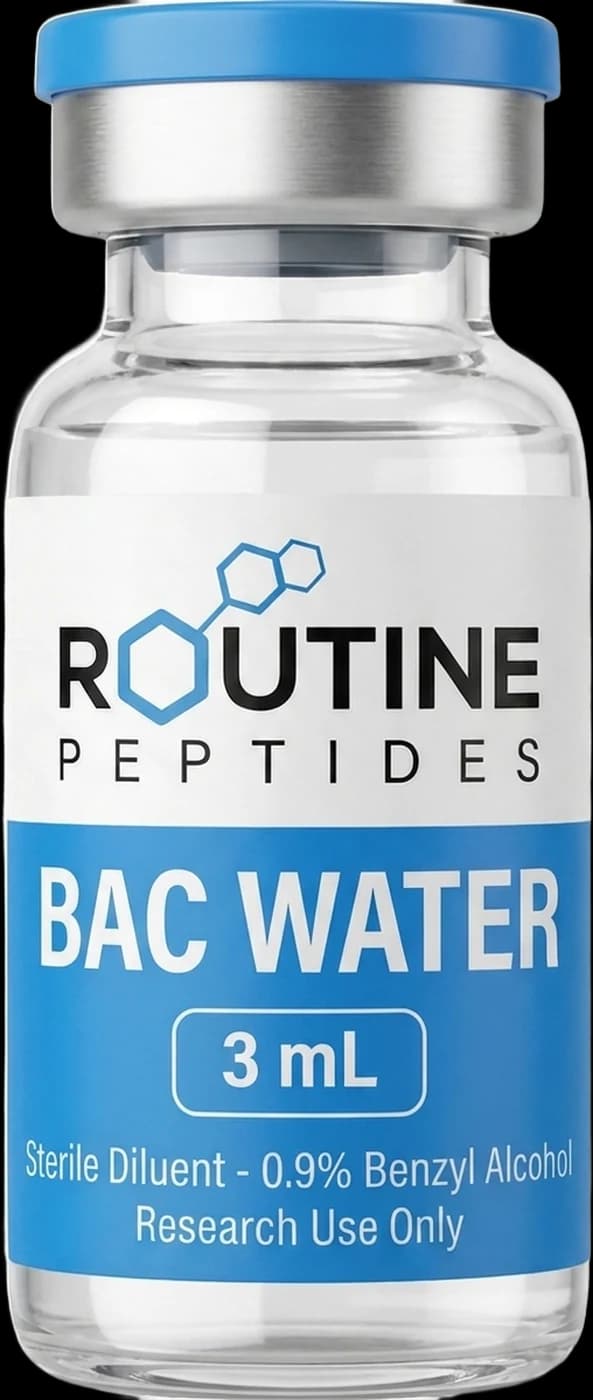 Bac Water 3 mL research vial