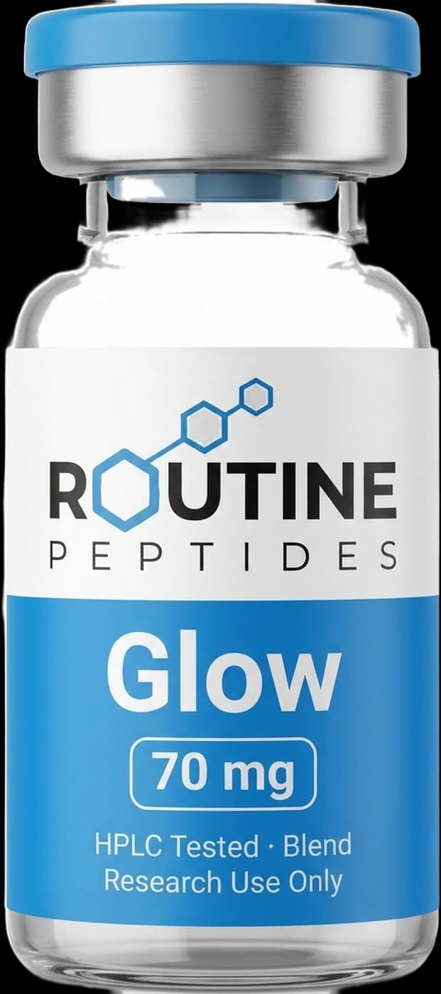 Glow research vial