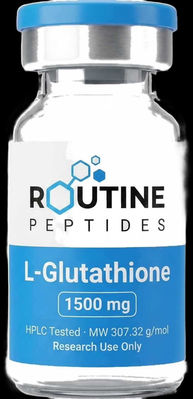 L-Glutathione research vial